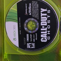 Call Of Duty  Ghosts & Tomb Raider Xbox 360