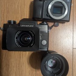 Sony, Leica Cameras And Lens