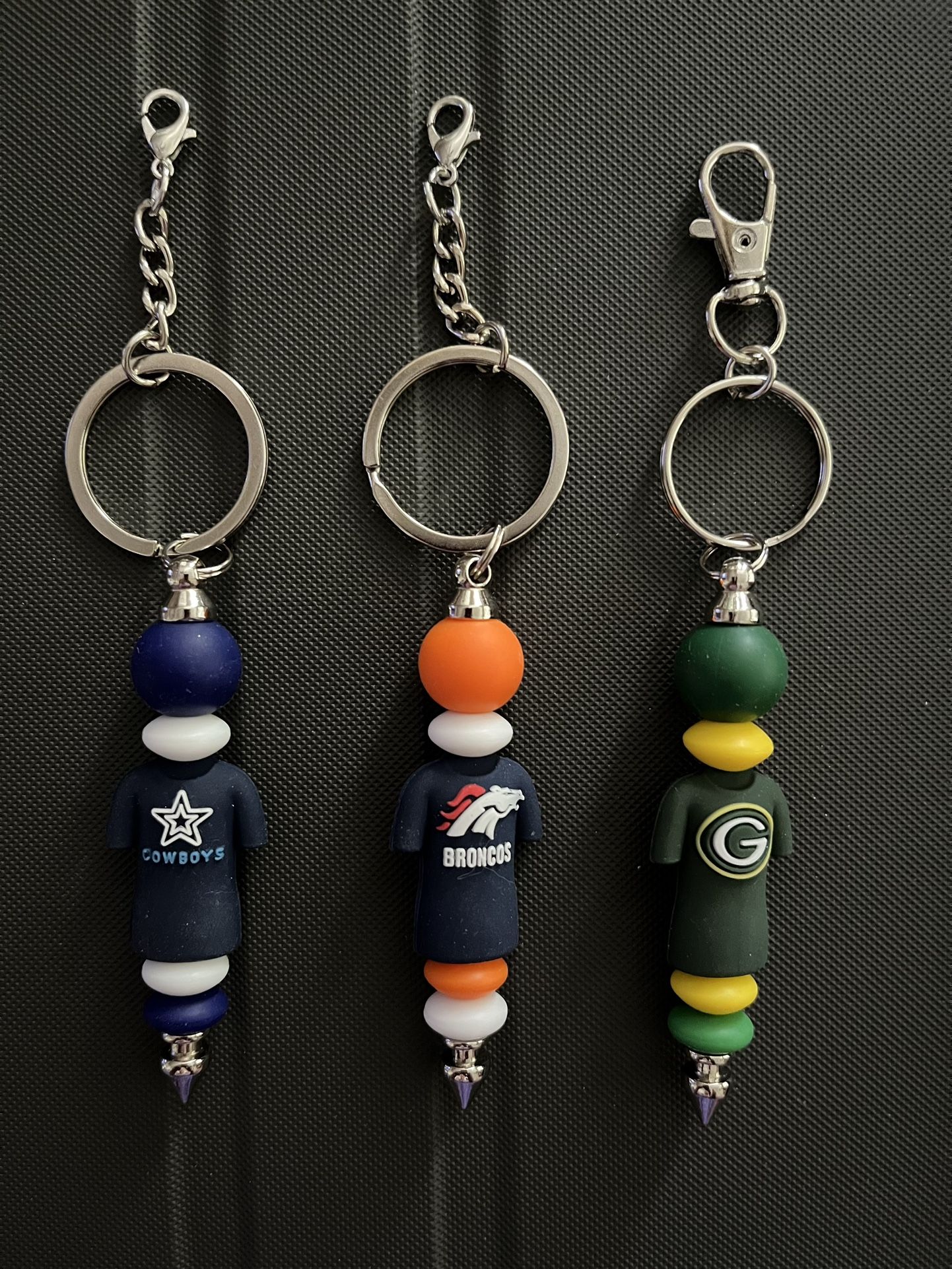 NFL Jersey  Keychains - 4 Pictures - See Info