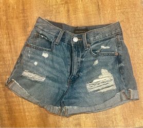 Aeropostale Distressed Jean Shorts 2