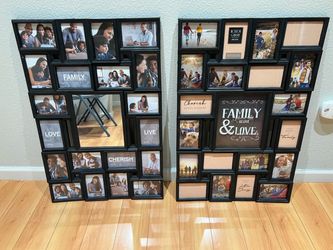 (2) Multi Picture Wall Frames