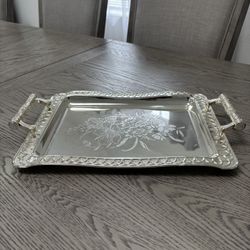 Silver Serving Tray 