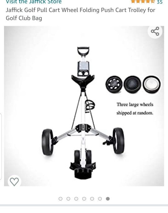Brand New Golf Bag Pull Cart