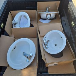 Free Oval Sink