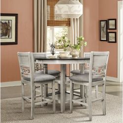 New counter height set