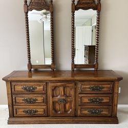 Dresser, Chest, 2 Night Stands