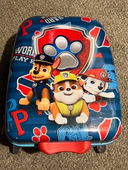Paw Patrol Kids Hard Shell Rolling Luggage