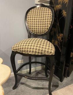 One Beautiful Bar Stool.