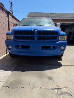 Dodge ram sport bumper and grill