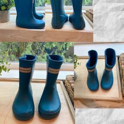 Toddler Hunter Boots Blue Us Size 6 