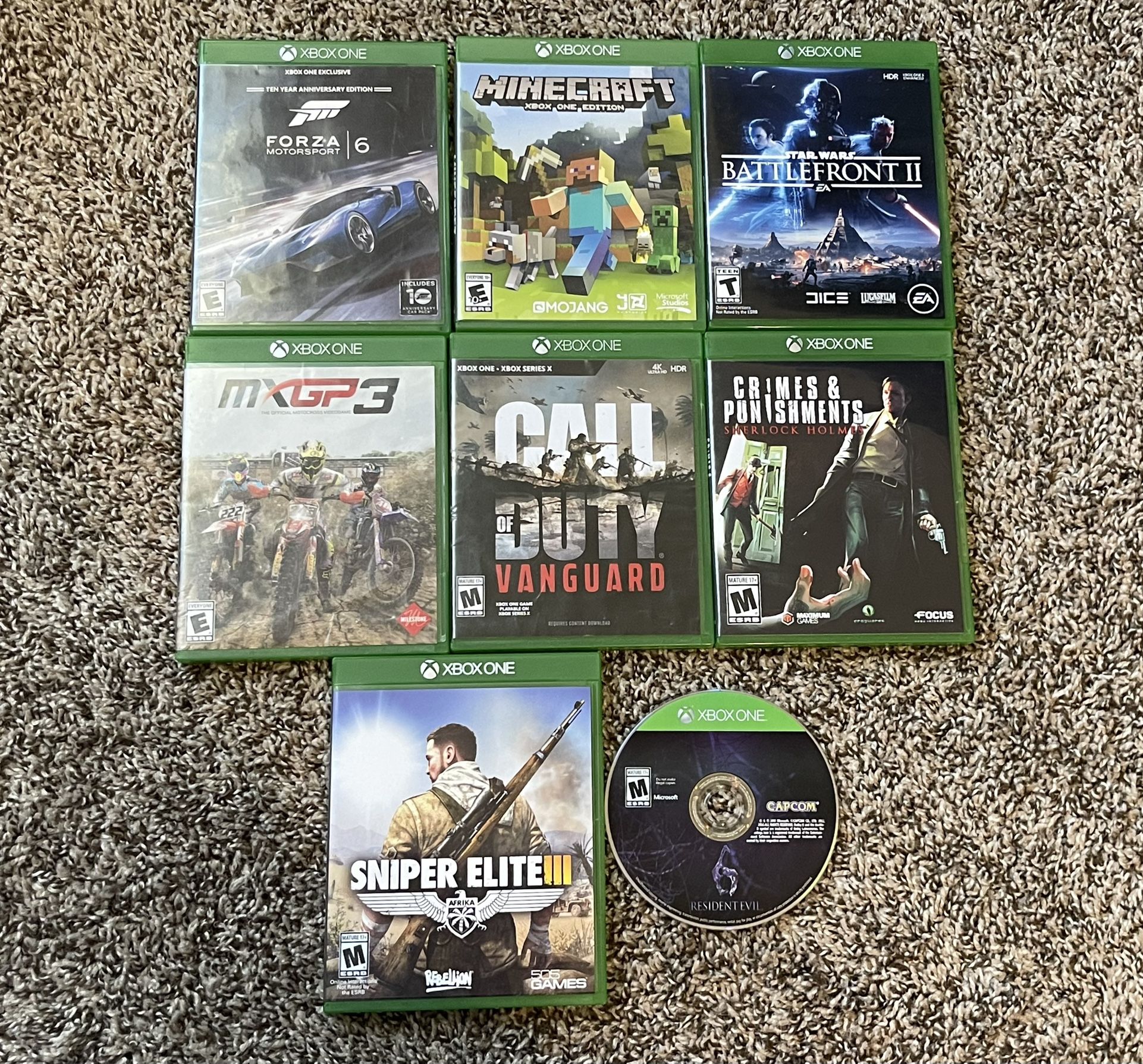 Xbox One Games $10 each