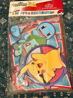 Pokémon Happy Birthday Yard Decorations