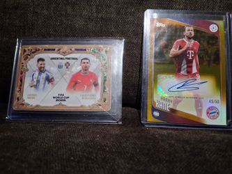 Soccer Trading Cards Lot of 2