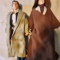 Starwars Han Solo And Anikin Skywalker 12" Fig 
