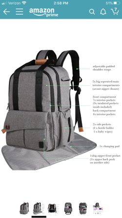 Ferlin Diaper backpack