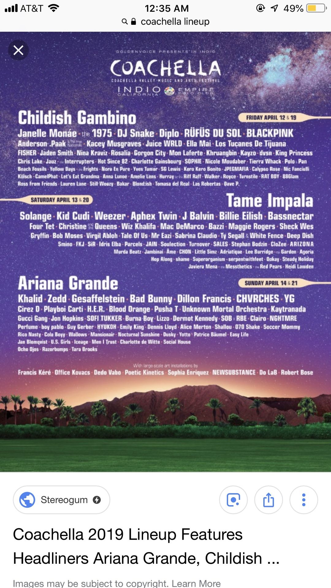 Coachella tickets