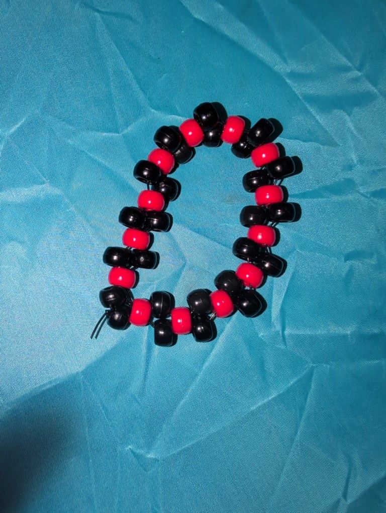 Red And Black Halloween Bracelet