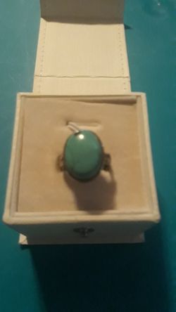 Beautiful Turquoise silver ring
