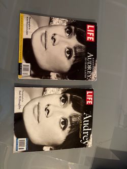 LIFE Magazine Audrey Hepburn Special Edition Set of 2