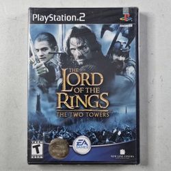brand new sealed ps2 lord of the rings two towers playstation 2