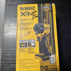 DEWALT 20V MAX XR Brushless Cordless 1/4 in. Quiet Hydraulic Impact Driver (Tool-Only)