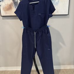 JAANUU scrubs Top & Bottom Set
