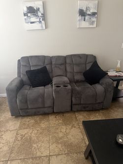 Like new furniture set (grey)
