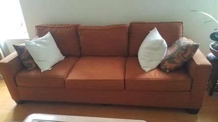 great looking couch pet free comfy
