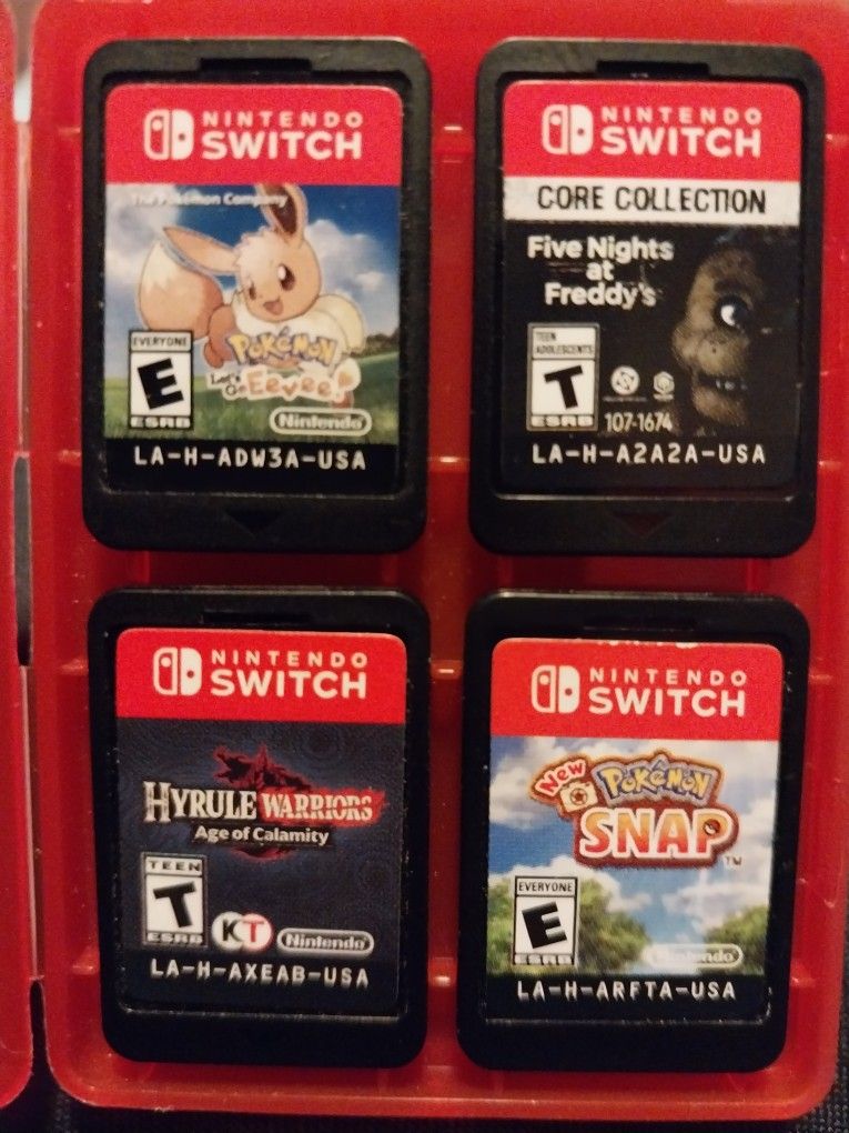 4 Nintendo Switch Games $40 Each