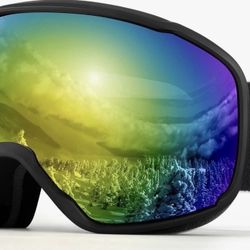 New Ski Youth, Adult Small  Anti Fog Ski, Snowboard Goggles 