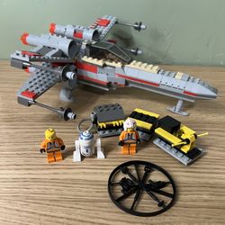Vintage 1999 LEGO Star Wars: X-Wing Fighter Set 7140 99% Complete, no box/manual