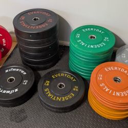 Olympic 2" Iron Center Bumper Weight Plates