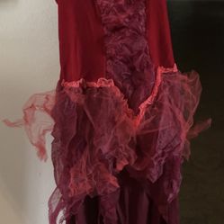 She Devil Costume Plus Black & Red Tutu