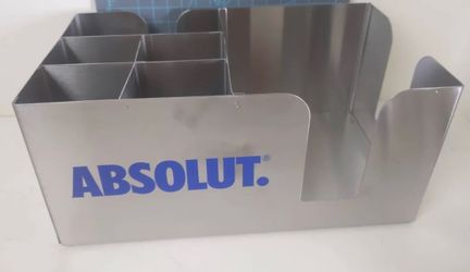 Stainless Steel Bar Caddy Napkin Straw Holder