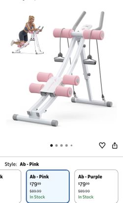 Merach Dual-Track Ab machine