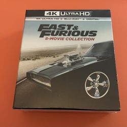 4K Ultra HD Fast & Furious 8-Movie Collection