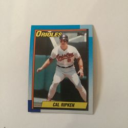 1990 Cal Ripken Orioles Card