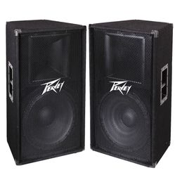 Pair of PV 115 15” Speakers (Willing to sell separately)