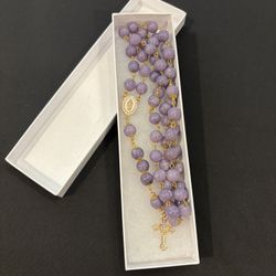 Amethyst Rosary Beads