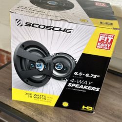 Scosche Car Speakers