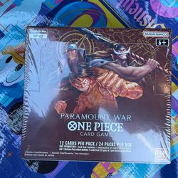 One piece paramont war booster box