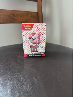 Pokémon 151 booster bundle box.