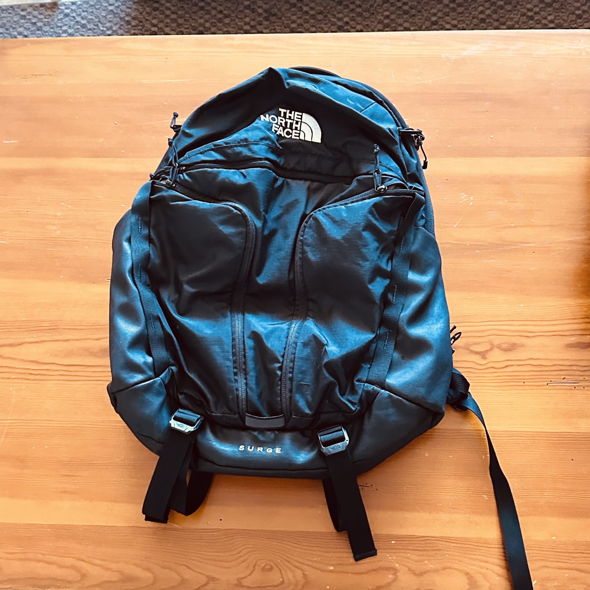 **"Quality Backpacks Bundle: 2 North Face + 1 Swiss Gear for $130"**