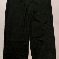 SHEIN Curve 3XL Corduroy Black Pants For $13