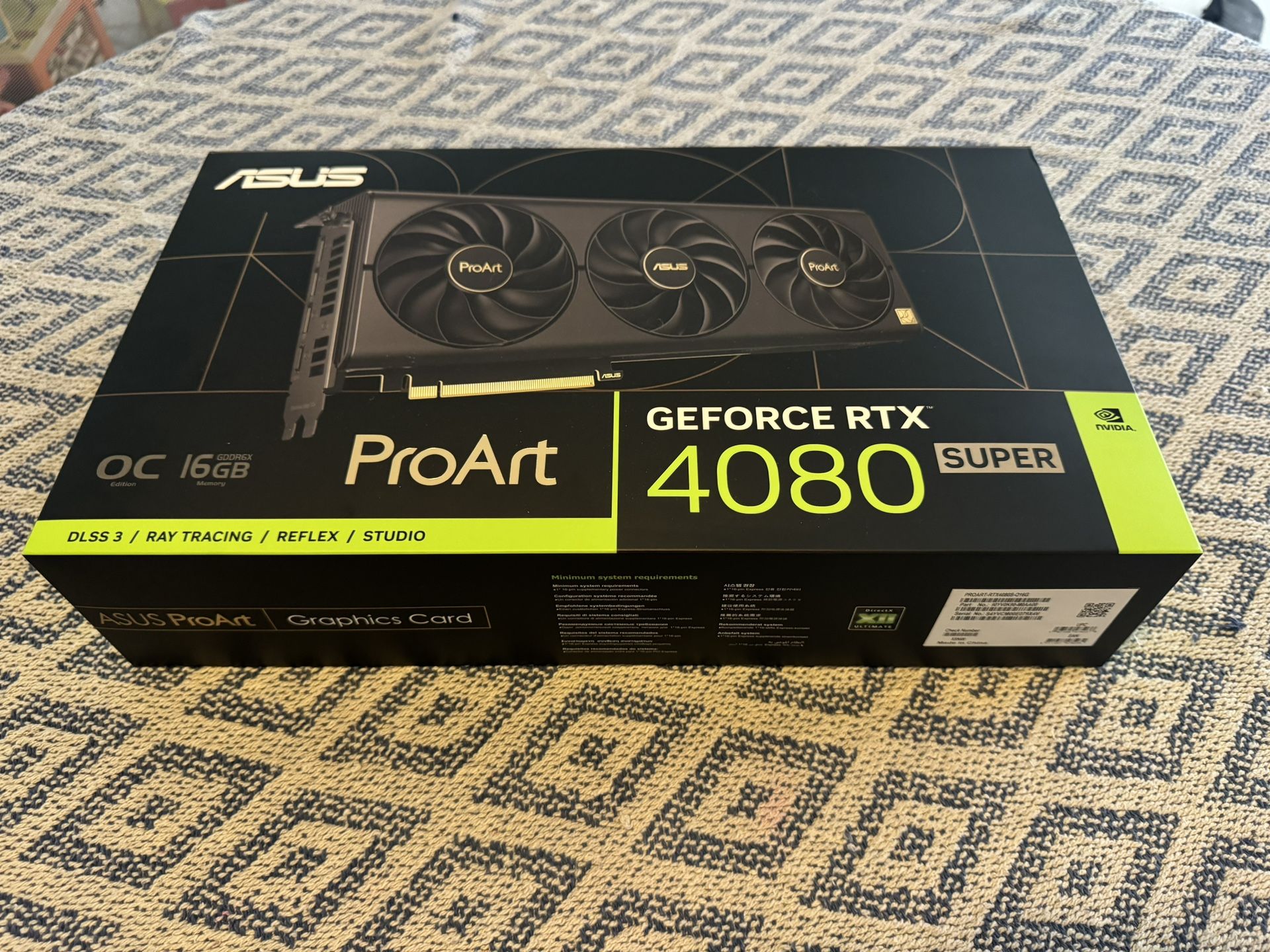 Asus NVIDIA GeForce RTX 4080 SUPER Graphic Card - 16 GB GDDR6X