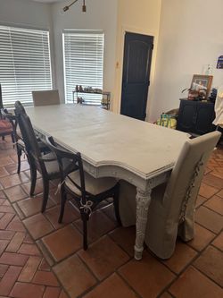 Rustic Dining Table Set (8 person)