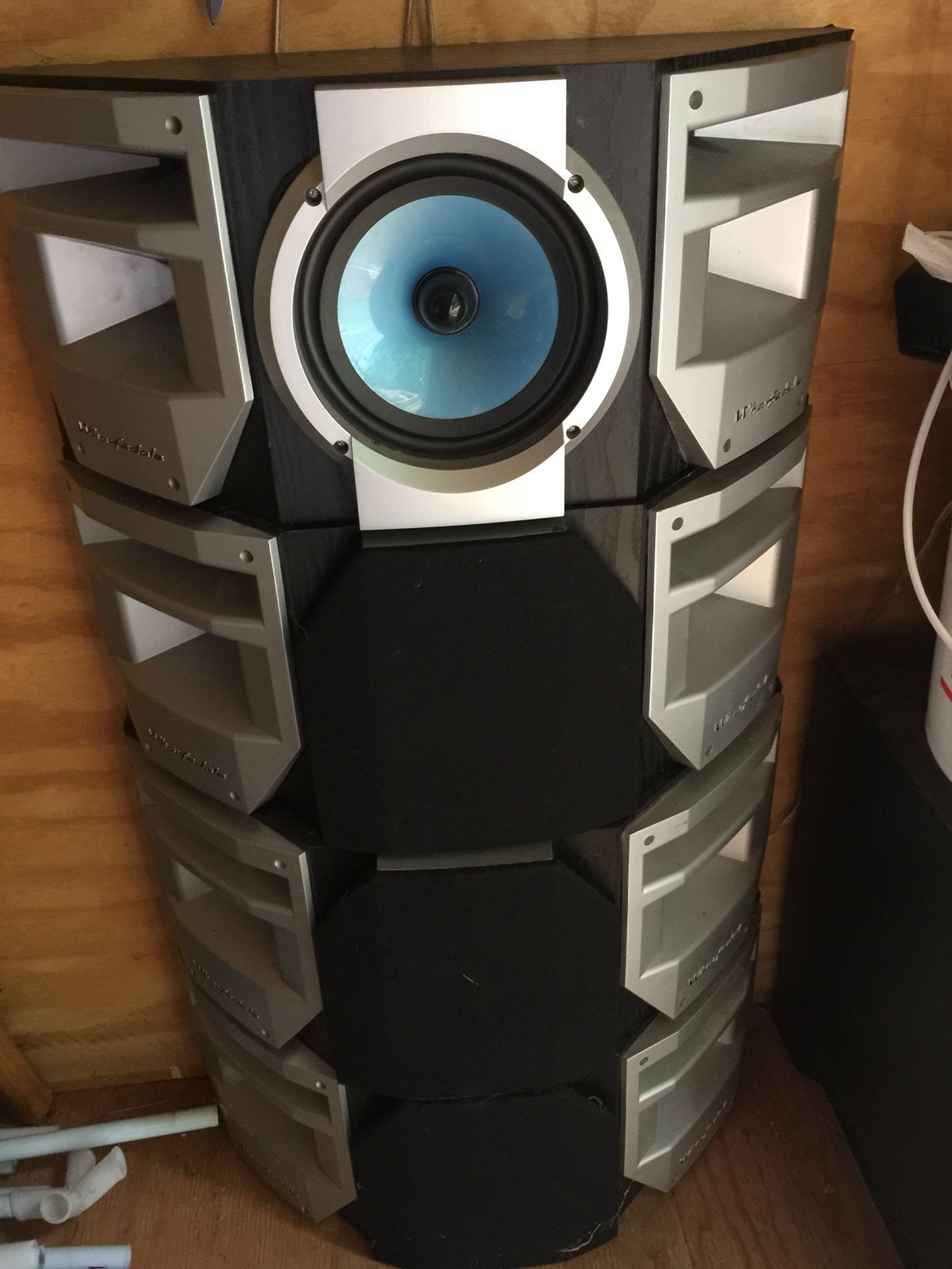 4 wharfedale zaldek surround speakers