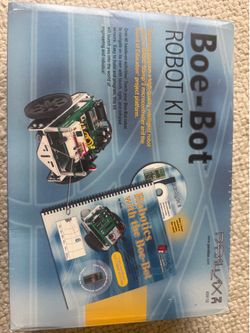 The Parallax Boe-Bot Robot Kit (Serial Version, #28132) Brand New