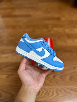 Nike dunk low university blue toddler size 11c