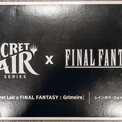 MTG Secret Lair x FINAL FANTASY Grimoire foil Japanese unopened